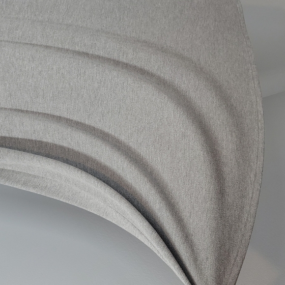 TOPSHOP Soft Gray Mock Neck Sleeveless Shift Dress Size 6 EUR 38 - Picture 4 of 8